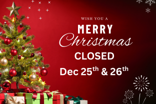 Closed - Christmas