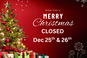 CLOSED   Christmas
