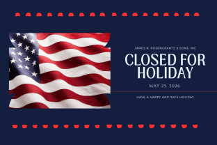 CLOSED - Memorial Day