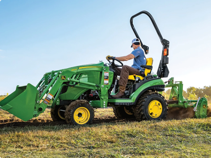 We work hard to provide you with an array of products. That's why we offer John Deere for your convenience.